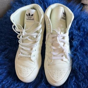 Adidas Jeremy Scott glow in the dark high tops